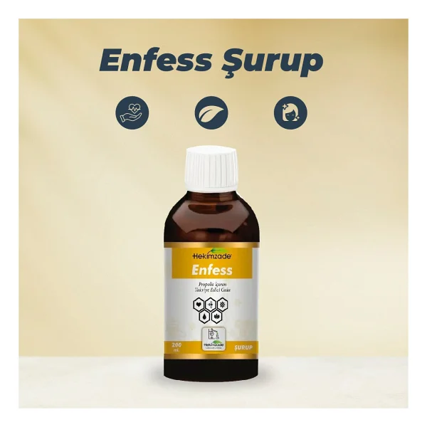 Hekimzade Enfess Propolis Şurup 200 Ml - Görsel 4