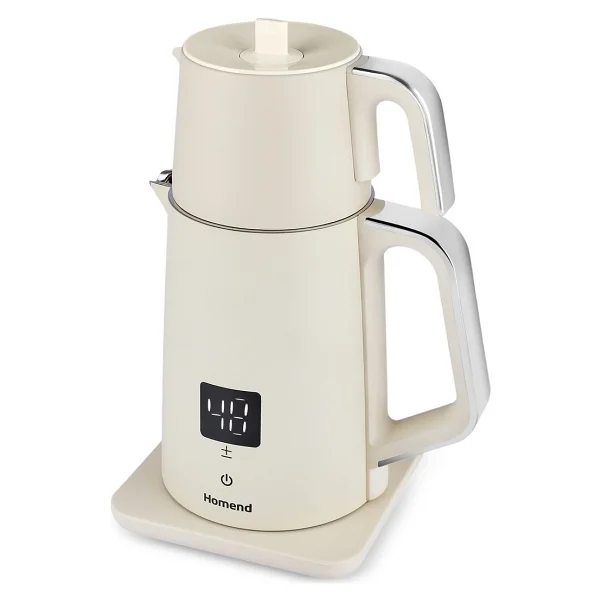 Homend Royaltea Cooltouch 1798H Siyah 1850 W Konuşan Çelik Çay Makinesi - Görsel 5