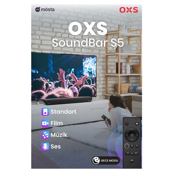 Oxs S5 3.1.2 Kanal 230 W Soundbar - Görsel 5