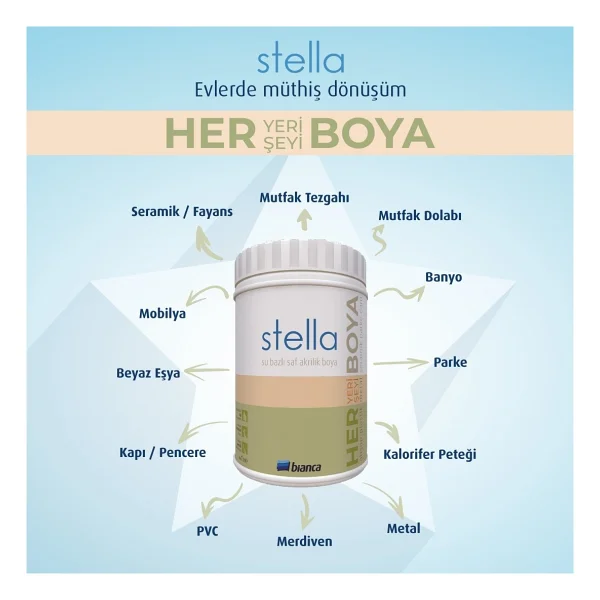 Bianca Stella Boya - Beyaz - Görsel 3