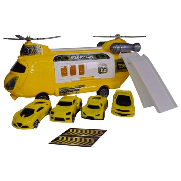 Royal Toys 4 Arabali Kurtarma Helikopter Ryl-7077 - Görsel 6