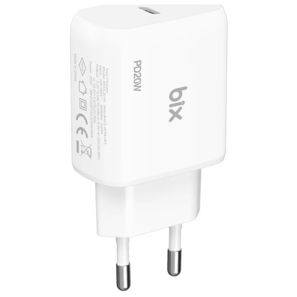 Bix Bx-Cl20ta 20 W Type-C To Lightning 3a Kablolu Şarj Aleti - Görsel 2