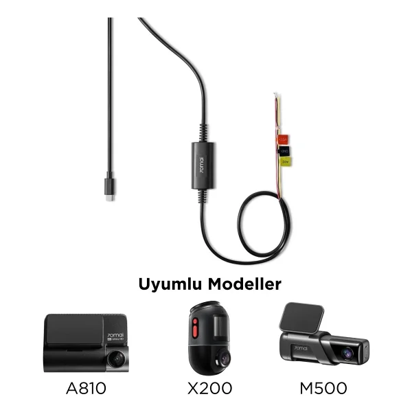 70mai Up03 Park Gözetim Modu Kablosu M500 / Omni Hardwire Kit - Görsel 9
