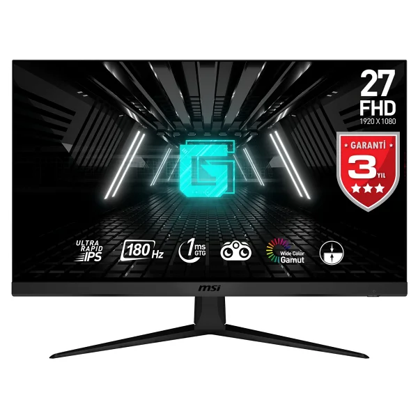 MSI G2712F 27" 1 ms Full HD IPS 180 Hz Oyuncu Monitörü
