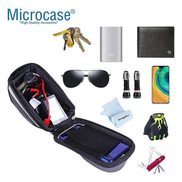 Microcase Al2796 Su Geçirmez Motosiklet Telefon Tutucu - Görsel 3
