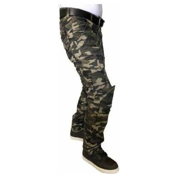 Tech90 Amanos Kevlar Kamuflaj Motosiklet Pantolonu - Görsel 2