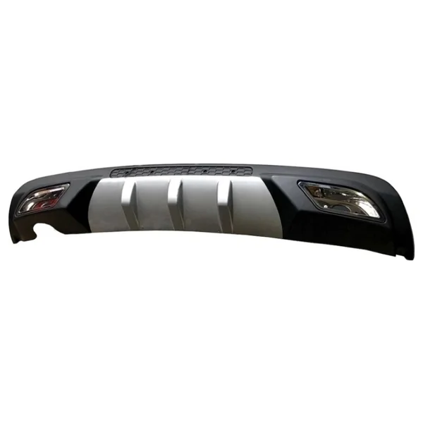 Oto H.İ.T. Peugeot 301 Uyumlu Body Kit Difüzör 2 Çıkış Gri Kare - Görsel 5