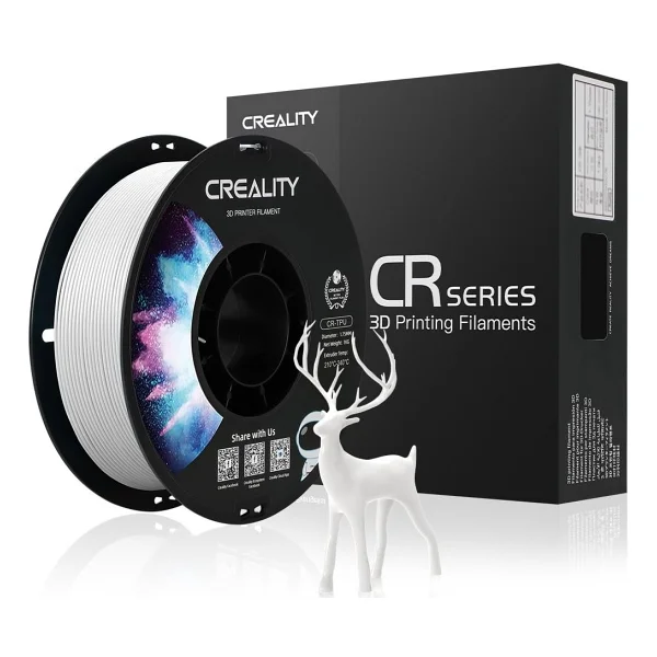 Creality Cr-Tpu 1.75 Mm 1 Kg Beyaz Filament - Görsel 2