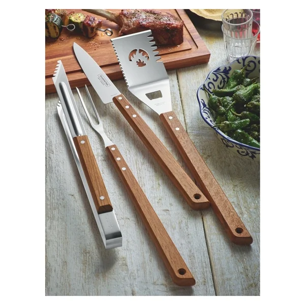 Tramontina Churrasco 26443/100 46cm Barbekü Servis Çatalı - Görsel 2