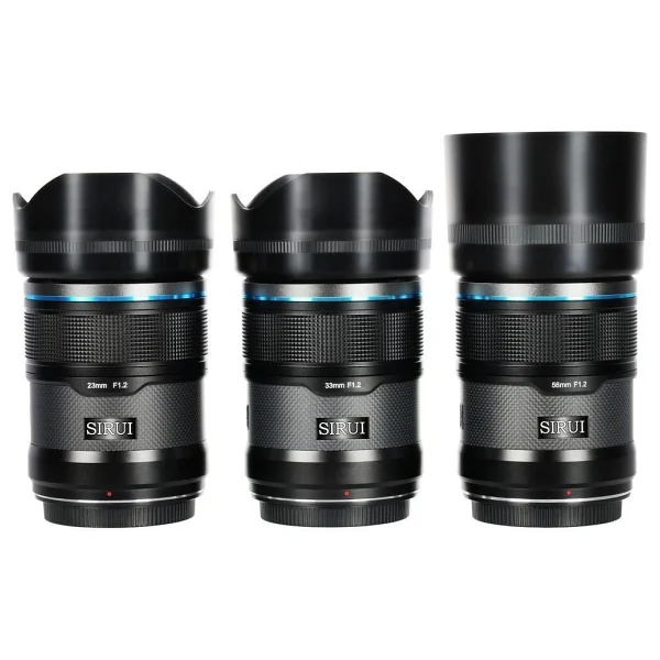Sirui Sniper APS-C f/1.2 3'lü Lens Seti - Görsel 6