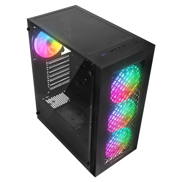 Rampage Plaid V1 Argb Fanlı Atx Oyuncu Kasası - Görsel 9