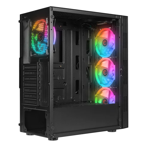 Rampage Plaid V1 Argb Fanlı Atx Oyuncu Kasası - Görsel 4