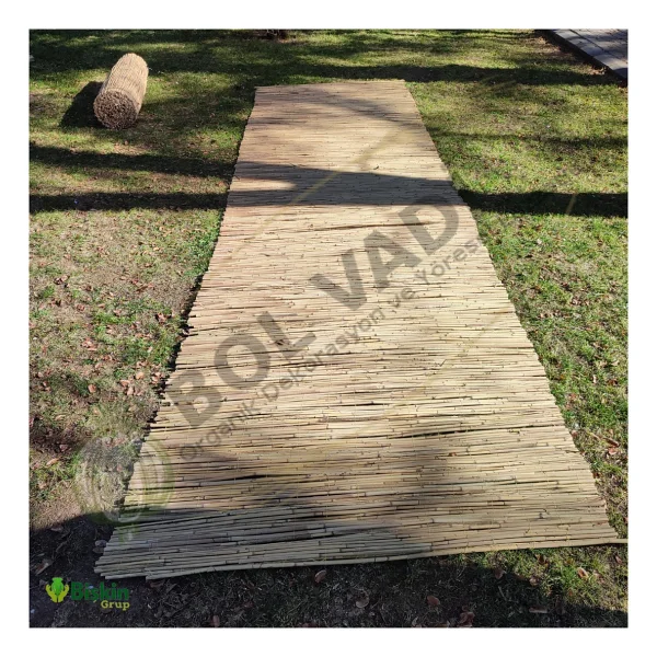 Bişkin Bolvadi Kamış Çit Bambu Çit Hasır Çit 1 5 X 5 Metre - 1,5 M X 5 M - Görsel 2