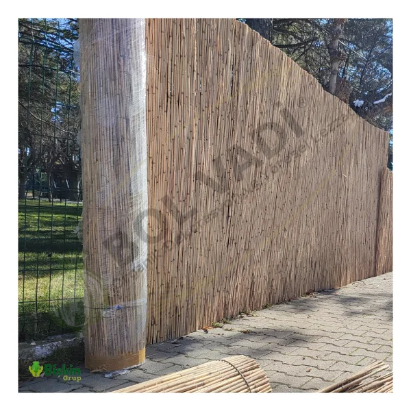 Bişkin Bolvadi Kamış Çit Bambu Çit Hasır Çit 1 5 X 5 Metre - 1,5 M X 5 M - Görsel 4