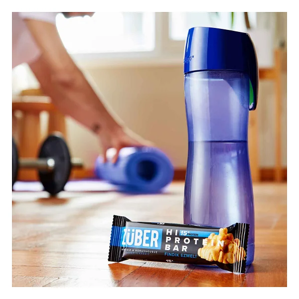 Züber Fındık Ezmeli 45 Gr 12'li Yüksek Protein Bar - Görsel 3