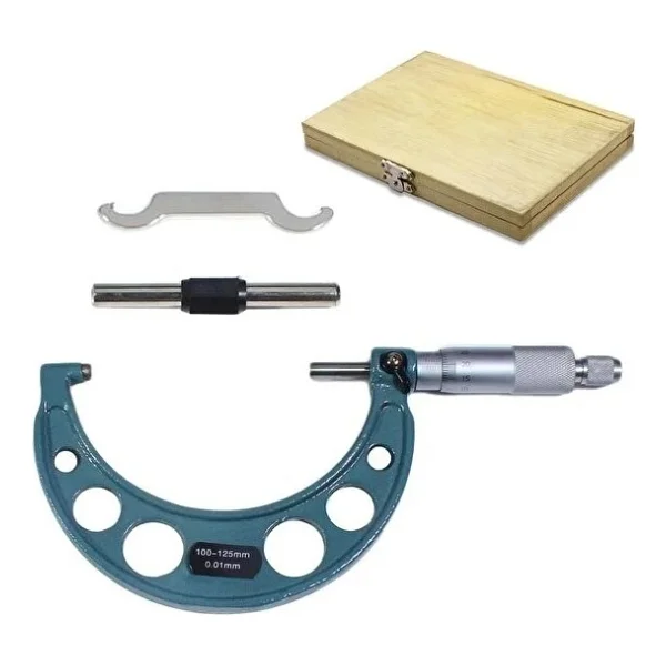 Gfb Dış Çap Mikrometresi - 100-125x0,01 mm - Görsel 3