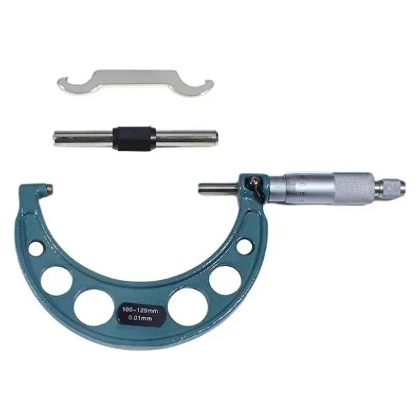 Gfb Dış Çap Mikrometresi - 100-125x0,01 mm - Görsel 4