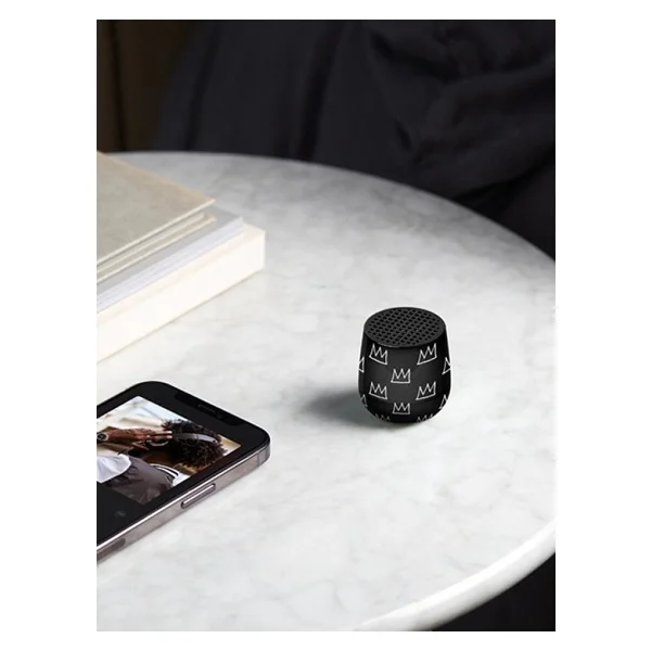 Lexon Mino Plus X Jean Michel Basquiat Crown Bluetooth Hoparlör - Görsel 2