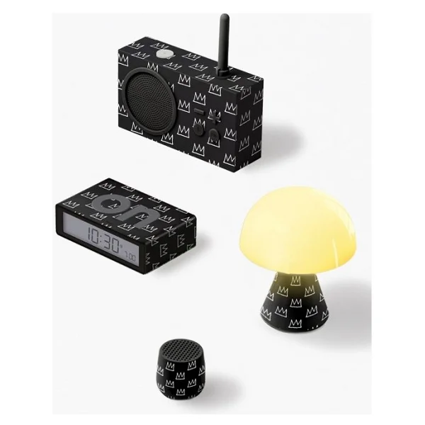 Lexon Mino Plus X Jean Michel Basquiat Crown Bluetooth Hoparlör - Görsel 5