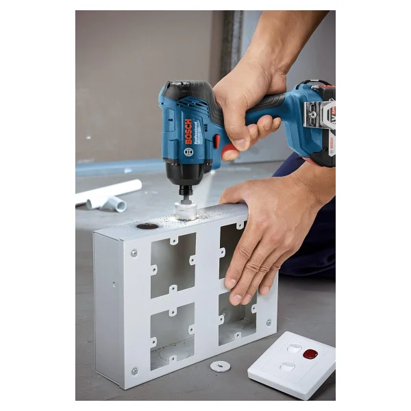Bosch Gsr 180-Lı + Gdr 18v-160 Çift Akülü 2.0 Ah Elektrikli El Aletleri Seti - Görsel 7