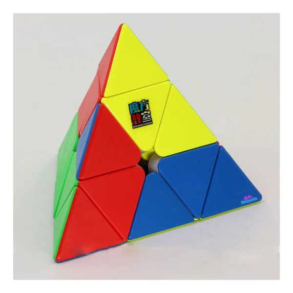Hediyecik Moyu Speed Pyraminx Mıknatıslı Manyetik Zeka Küpü Akıl Küpü Küp Stickerless - Görsel 3