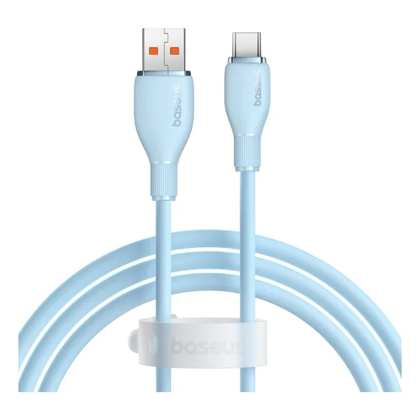 Baseus Pudding 1.2 M Siyah USB To Type-C Hızlı Şarj Kablosu - Görsel 8