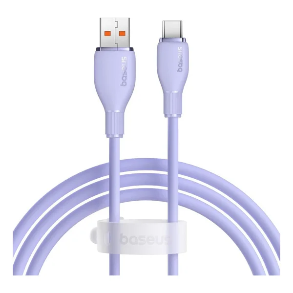 Baseus Pudding 1.2 M Siyah USB To Type-C Hızlı Şarj Kablosu - Görsel 9