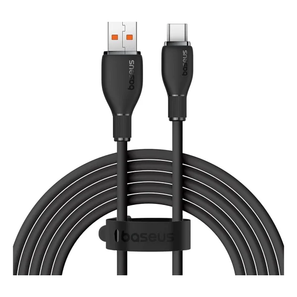 Baseus Pudding 1.2 M Beyaz USB To Type-C Hızlı Şarj Kablosu - Görsel 10