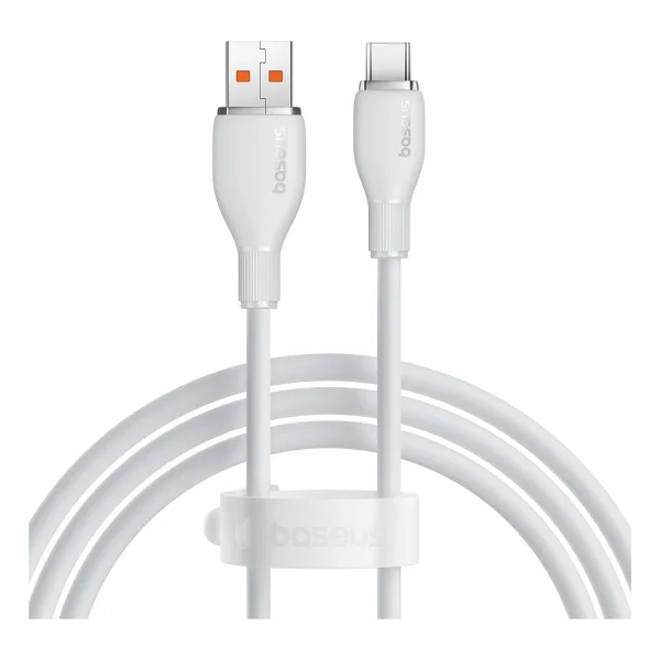 Baseus Pudding 1.2 M Siyah USB To Type-C Hızlı Şarj Kablosu - Görsel 7