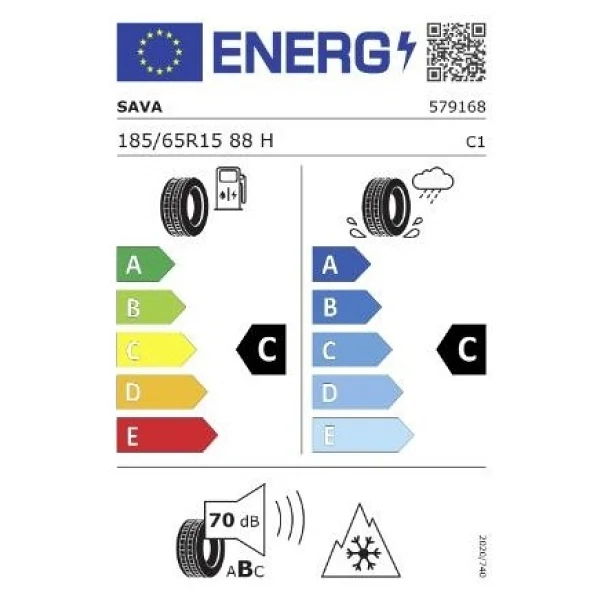 Sava All Weather 185/65 R15 88H 4 Mevsim Lastik - Görsel 2