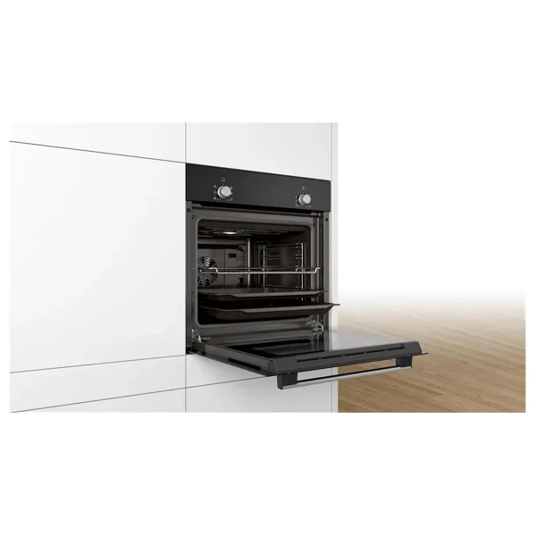 Bosch HBF010BA1T Siyah Ankastre Fırın - Görsel 4