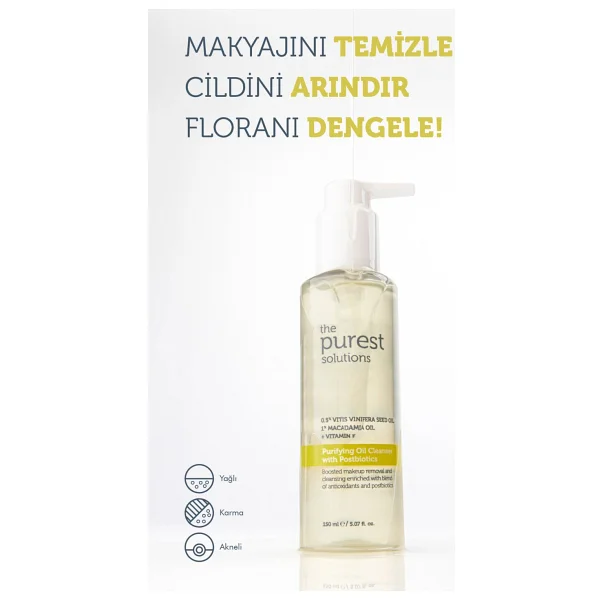 The Purest Solutions Yağlı Ve Karma Ciltler Için Arındırıcı Ve Sebum Dengeleyici Cilt Bakım Seti - Görsel 2