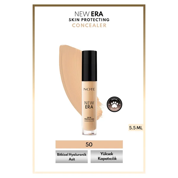 Note New Era Skin Protecting 50 Medium Beige 5.5 Ml Likit Kapatıcı - Görsel 6