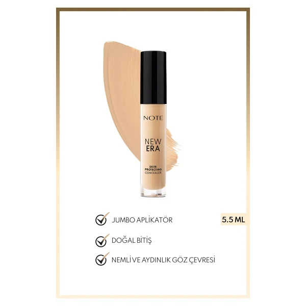 Note New Era Skin Protecting 50 Medium Beige 5.5 Ml Likit Kapatıcı - Görsel 3