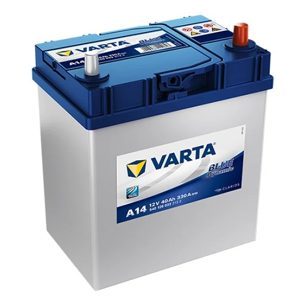 Varta Blue Dynamic A14 İnce Kutup 12 V 40 Ah 330 Cca Akü - Görsel 3