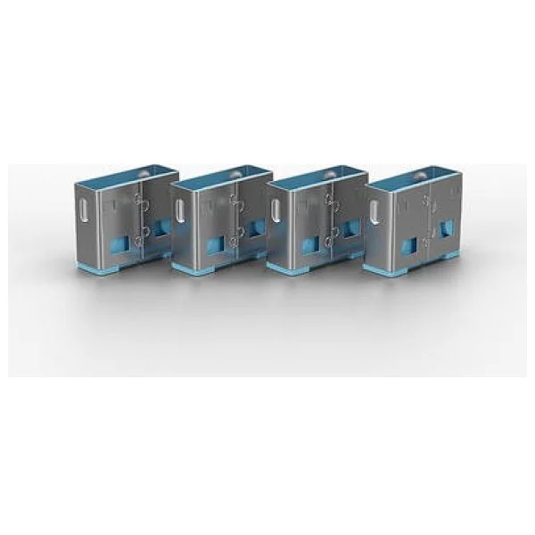 Lindy Lın-40462 10 Lu USB A Mavi Port USB Kilidi - Görsel 2