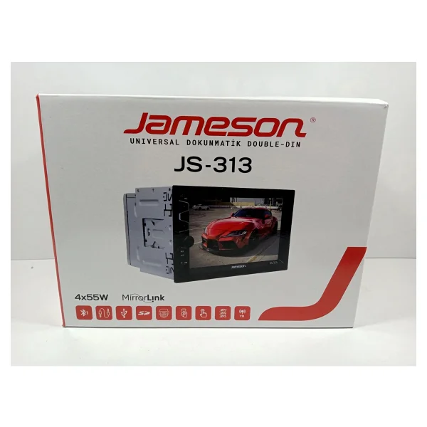 Jameson Js-313bt 7'' Bluetooth Double Din Oto Teyp - Görsel 4
