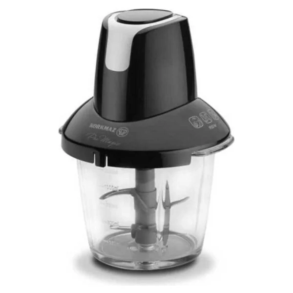 Korkmaz A460 Pro Magic Siyah 900 W 4 Bıçaklı Cam Doğrayıcı - Görsel 3