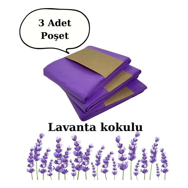 Korbell 16l Uyumlu Budibu Kirli Bebek Bezi Çöp Poşeti Yerli Üretim 3 Paket 1500 Adet Bez Kapasiteli - Görsel 3