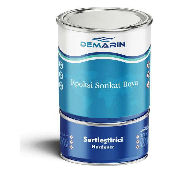 Demarin Solventsiz Self Leveling Epoksi Zemin Kaplama - 1 Kg - Ral 5024 - Görsel 4