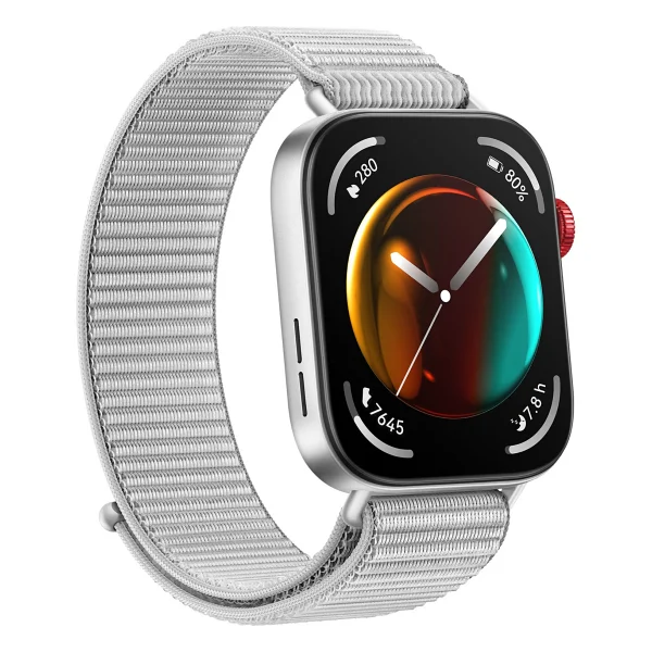 Huawei Watch Fit 3 Gri Naylon Kayış Akıllı Saat - Görsel 3