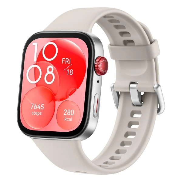 Huawei Watch Fit 3 Beyaz Deri Kayış Akıllı Saat - Görsel 6