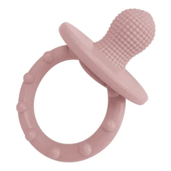 Oioi Silikon Diş Kaşıyıcı 3+ Ay Pinky Pink Ergonomik Tutma Özelliği İle Bebek Gelişimine Destek - Görsel 6