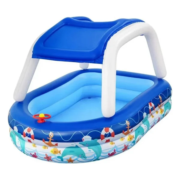 Bestway 54370 213x155x132 Cm Kaptan Gölgelikli Şişme Havuz - Görsel 6