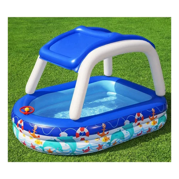 Bestway 54370 213x155x132 Cm Kaptan Gölgelikli Şişme Havuz - Görsel 2