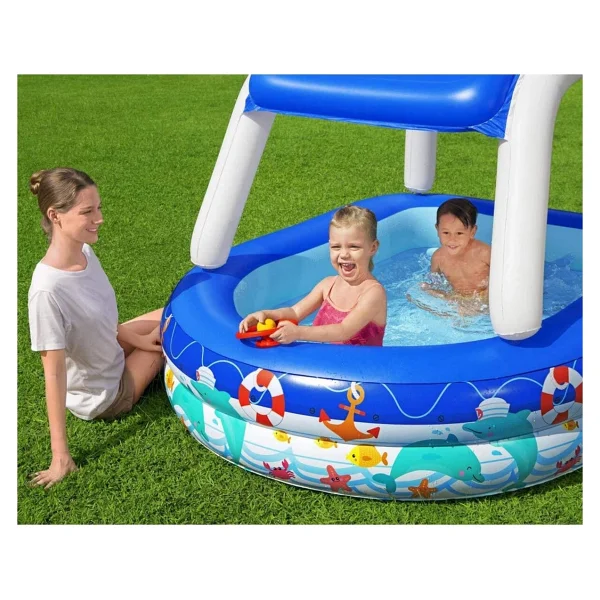 Bestway 54370 213x155x132 Cm Kaptan Gölgelikli Şişme Havuz - Görsel 4