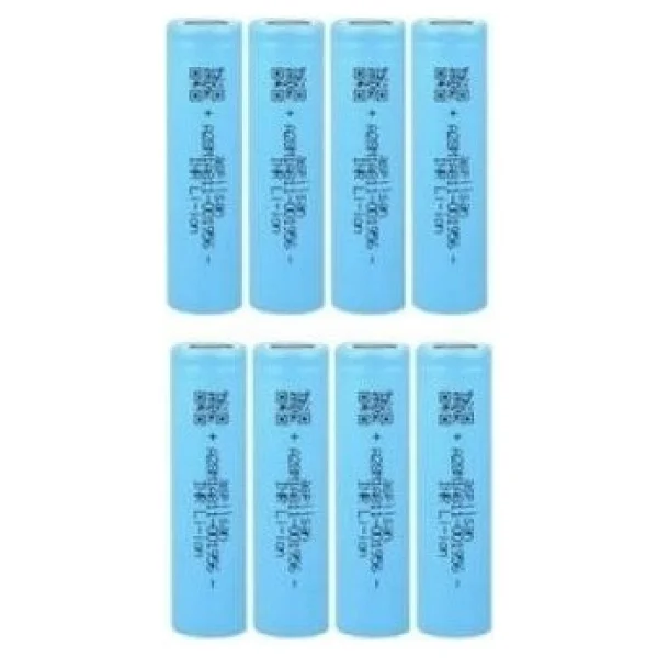 Aspilsan Inr18650a28 3.7v 2900 mAh 25a Discharge Şarjlı Li Ion Pil 8 Adet Set - Görsel 2