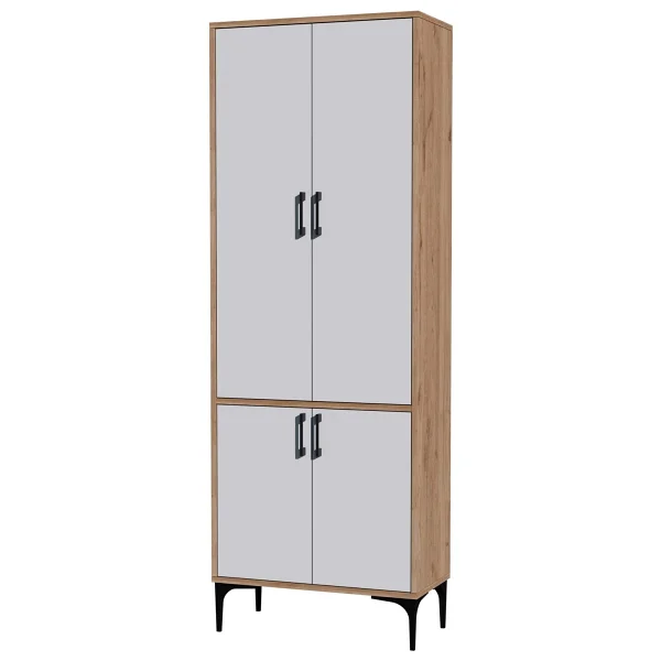Mezza Royal 5032 Sepet-Beyaz Askılıklı 4 Kapaklı Portmanto - Görsel 4