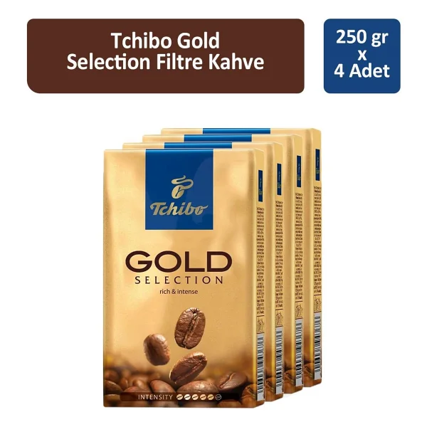 Tchibo Gold Selection Filtre Kahve 250 Gr 4'lü - Görsel 4