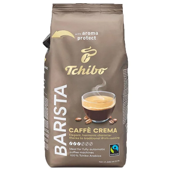 Tchibo Barista Caffe Crema Çekirdek Kahve 1 Kg 4'lü - Görsel 2